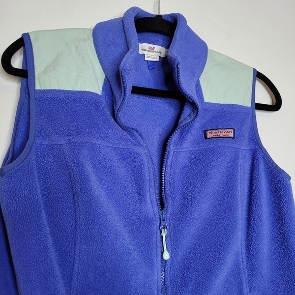 Blue Vinyard Vines Fleece Vest - Picture 4 of 14